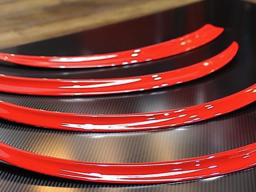 念願の GR86 fender mall 純正風にさりげなく 9mmの シャクリmole 薄さ