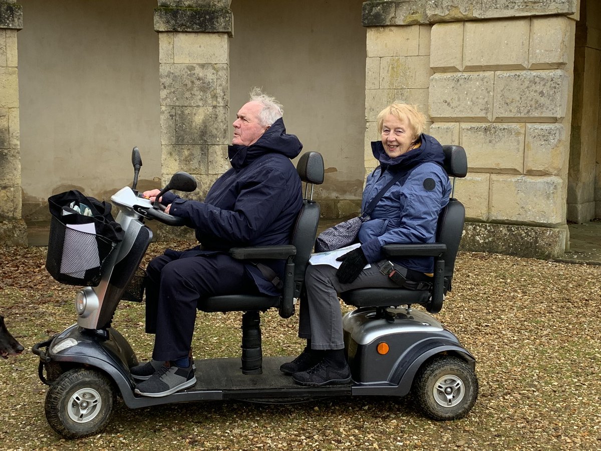 MissStarhound's tweet photo. Ooh I got some buggy mates 2day on my walk @NTStowe #DogFriendly #BuggyFriendly #MobilityScooterFriendly Duke would like to know how to get the double buggy version https://t.co/UPWlvZjTc2