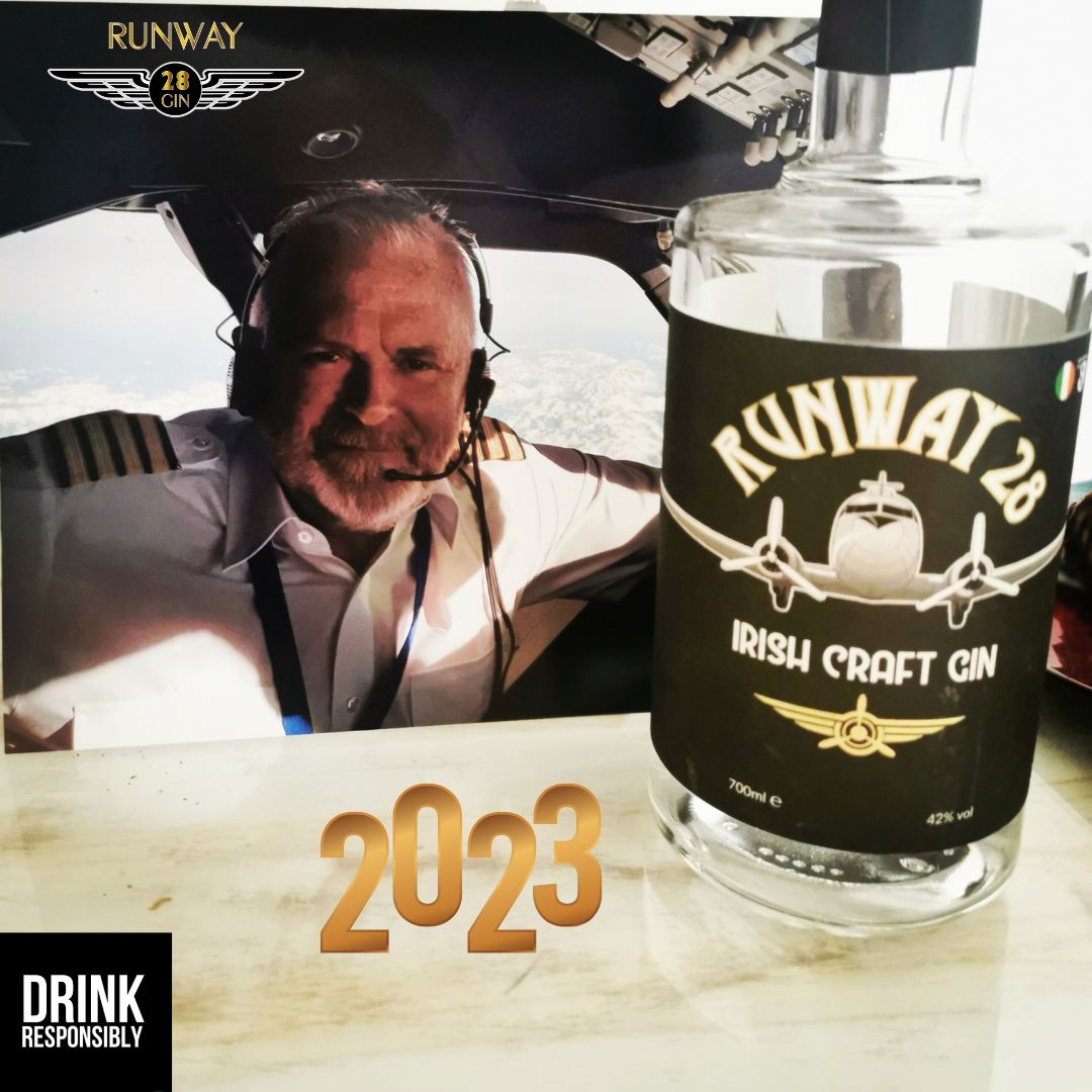 Let's fly into 2023 with @Runway28G 
Wishing all of our Aviation family in Ireland ☘ , and beyond, a happy, healthy, & successful 2023! ✈ #drinkresponsibly #irishbusiness #guaranteedirish #aviation