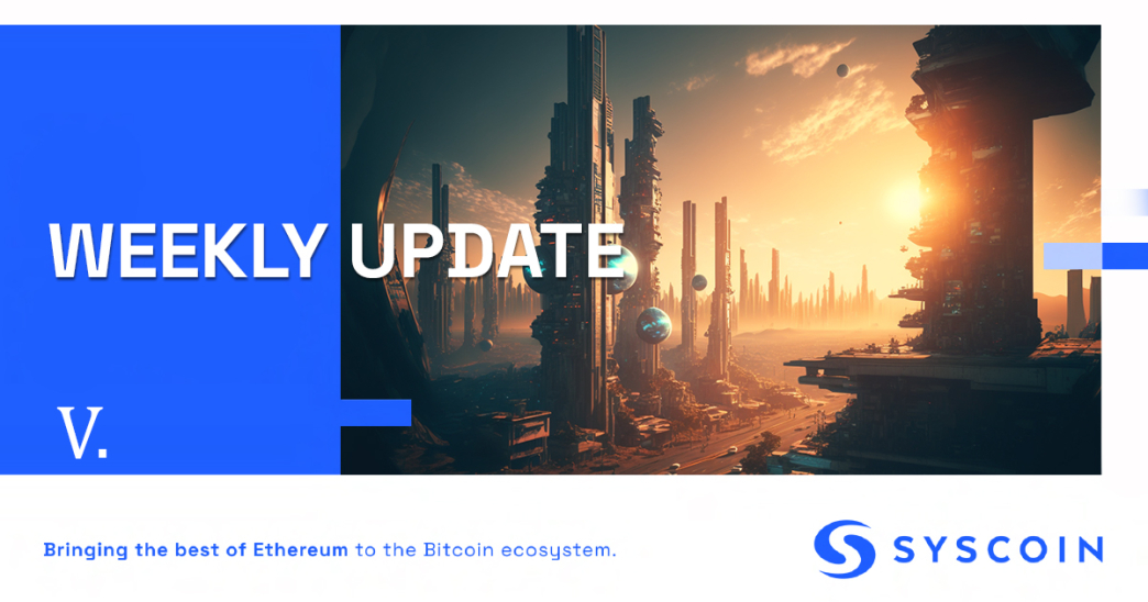 #SyscoinWeekly V.

✳️ This Week’s Video: PoDA (Proof-of-Data Availability)
✳️ #Syscoin 2022 Year In Review
✳️ <a href="/dexchange_live/">Dexchange</a> for CEX-like DEX on $SYS

Dig in, catch up! 👓
syscoin.org/news/syscoin-w…