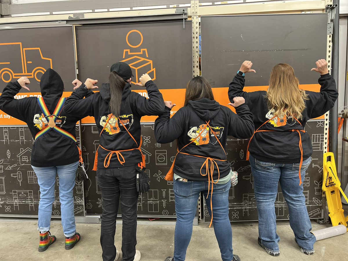 Starting off #safetyawarenessmonth right!  New hoodies to celebrate 1610 days safe at Store 8408! #safetytakeseveryone