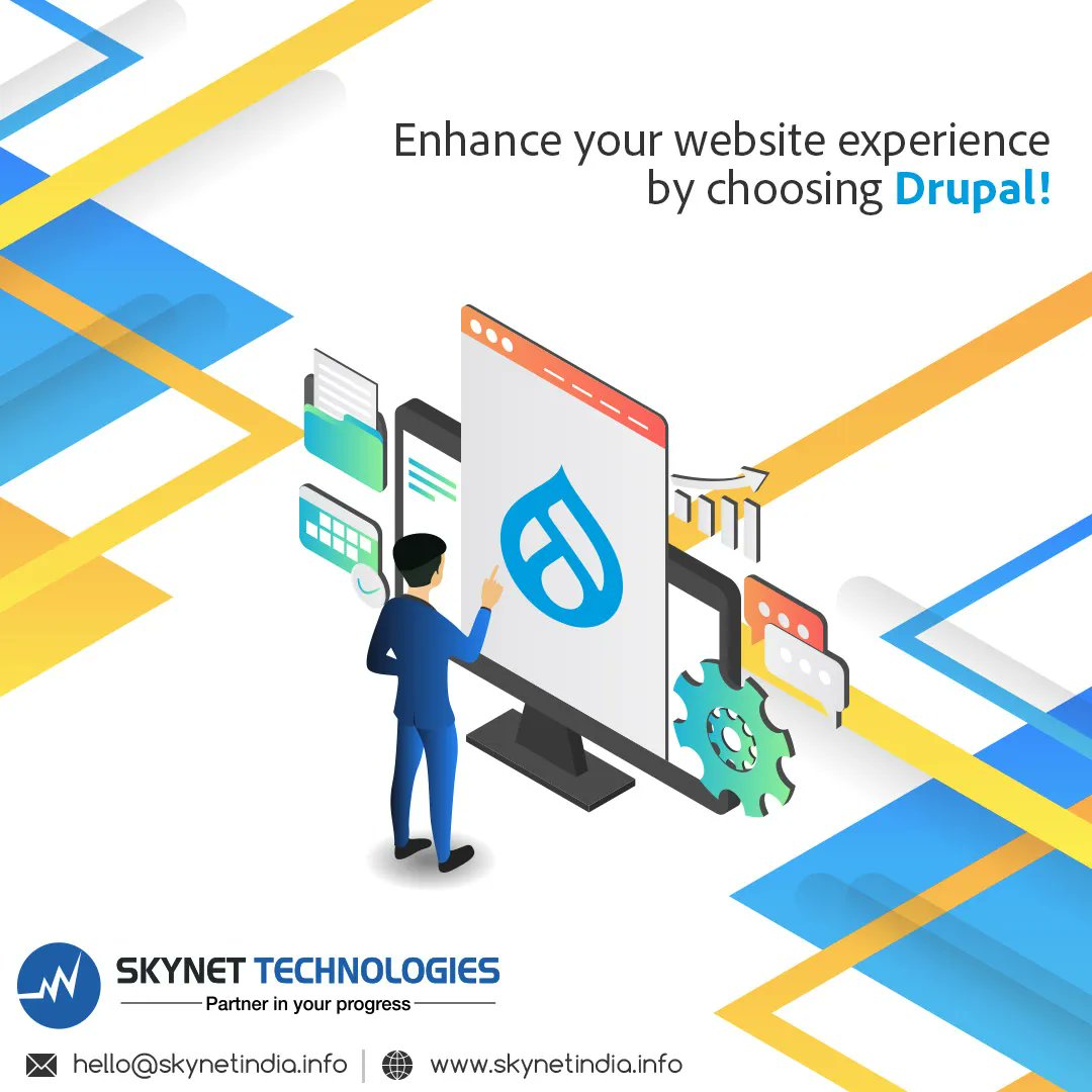 skynetindia's tweet image. Enhance your website experience by choosing one of the best CMSs! @drupal has been backing a lot of business websites for many years! Get in touch with us to know more!
buff.ly/39OIAAX
#Drupal #DrupalWebDevelopment #DrupalDevelopment #DrupalDevelopmentServices