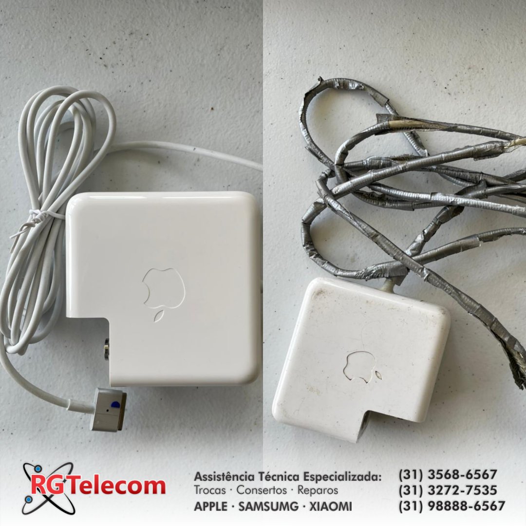 TelecomRg's tweet photo. Reparamos seu MagSafe deixando em perfeito estado, confira! Temos MagSafe novo Original se precisarem. Confira!
#apple #socialnetwork #macbook #imac #iphone #applerepair #tecnologia #rgtelecom #applefix https://t.co/BrNcI4h8Me