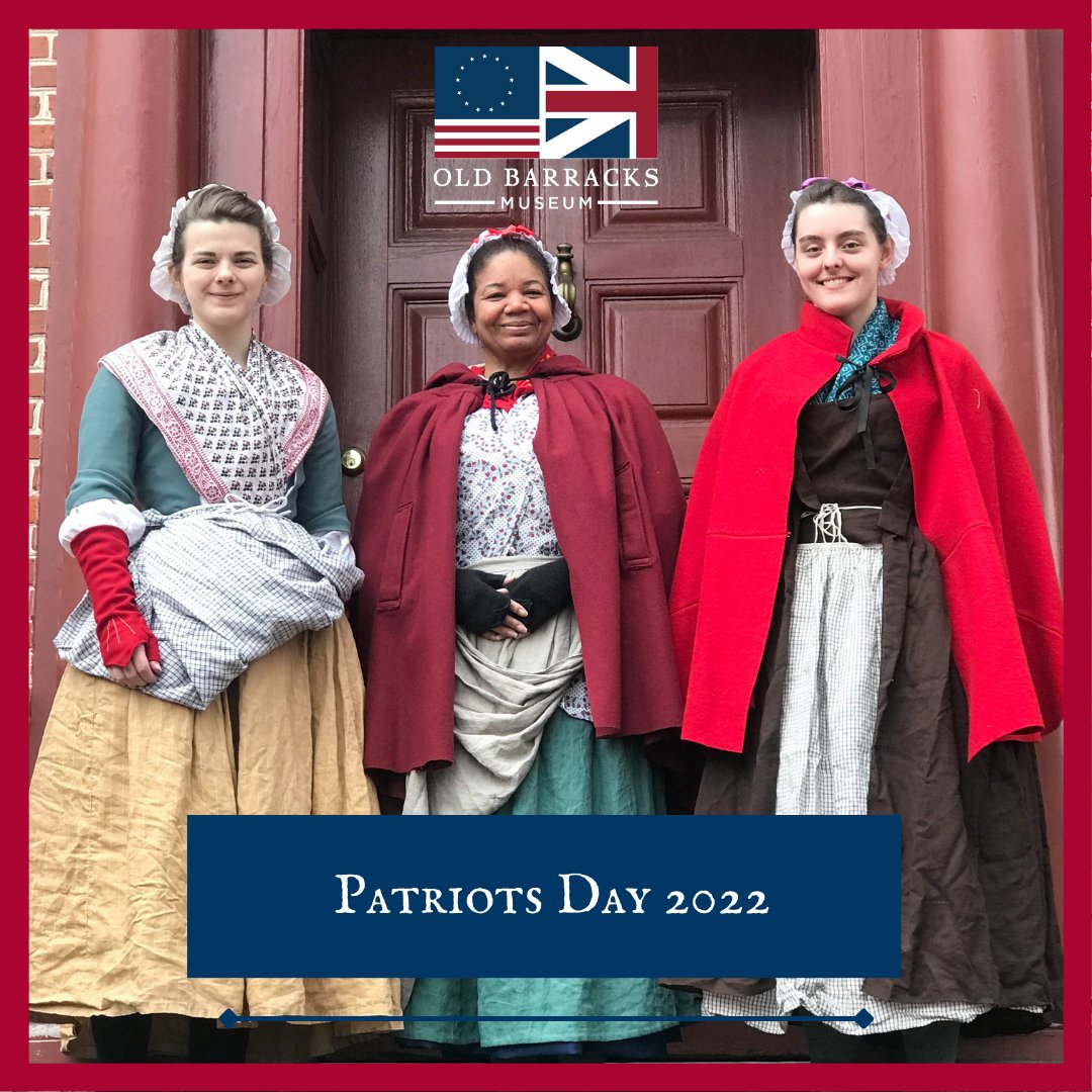 TheOldBarracks's tweet photo. The Old Barracks Museum wants to thank everyone who came out to Patriots Day 2022 during Trenton's annual Patriots Week! Visit https://t.co/5YCtnm4m1Y to learn more ways to keep up with events at the Old Barracks Museum! https://t.co/gobAOVQnFt
