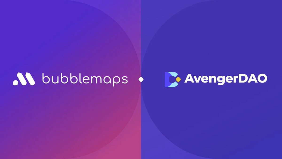bubblemaps's tweet photo. We are teaming up with @BNBChain to increase security within the ecosystem 🛡

Bubblemaps joins AvengerDAO, a community driven initiative that protects users from exploits, scams and malicious actors on BNB chain!

Research has never been easier 👇
https://t.co/Y6m3LhwyDx https://t.co/nEhzsn2Txf
