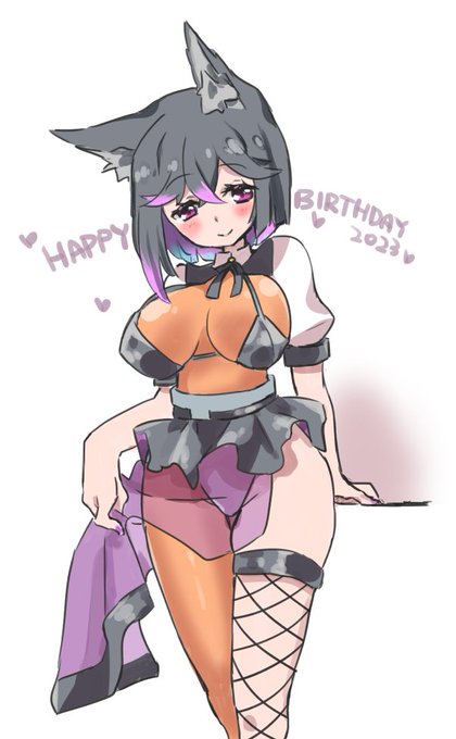 肯定ちゃん。さん( @foLo1AdAMllmXja )お誕生日おめでとうございまーす♡
 #肯定ちゃん大好き 