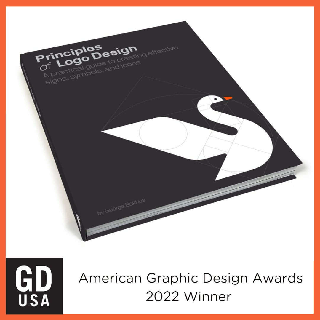Congratulations to <a href="/GeorgeBokhua/">George</a> and Rockport Publishers for winning a 2022 American Graphic Design Award for Principles of #Logo Design!

gdusa.com/2022-graphic-d…

Principles of Logo Design is available now wherever fine books are sold. 
<a href="/GDUSA/">Graphic Design USA</a>