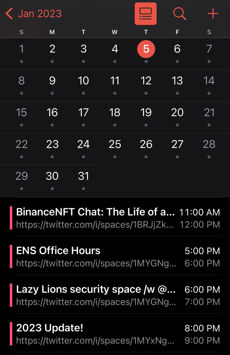 Being able to add #TwitterSpaces to your calendar is 🔑