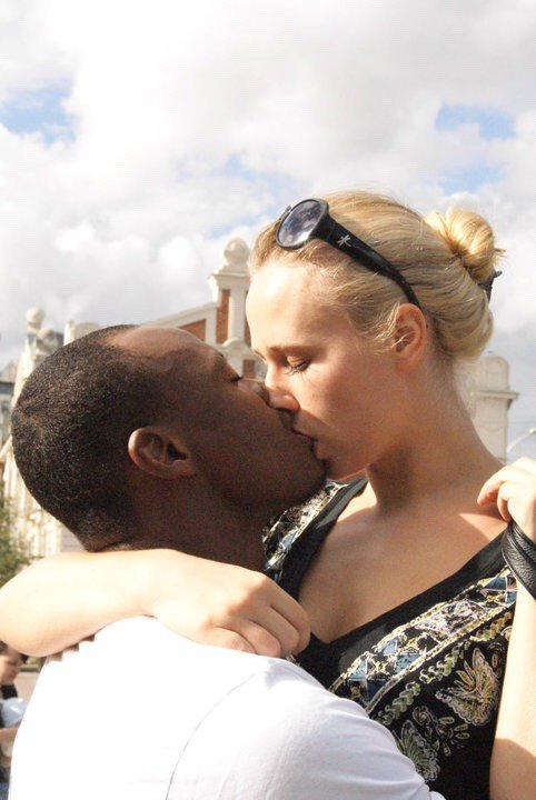 our_mixed_world's tweet photo. White racists will complain about '#antiWhite propaganda' and it's literally just a photo of two people in love. https://t.co/L2RBYKoaGs