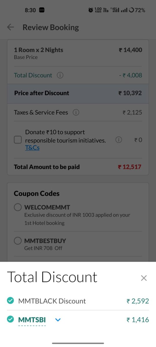 HKMundra's tweet photo. @makemytrip your MMTBLACK membership is indeed BLACK..
Keeping members in BLACK
#MMTBLACK #MMT https://t.co/BrKmLBCSom