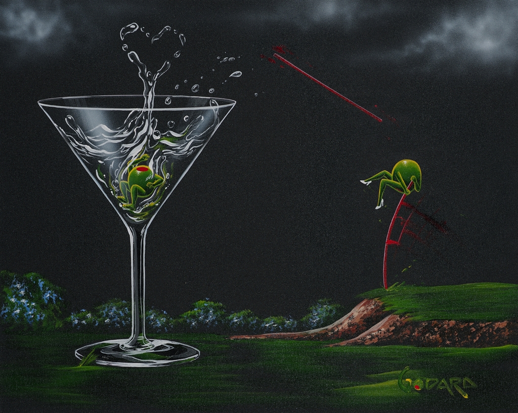 ParkWestGallery's tweet image. &quot;Love Vault&quot; by Michael Godard @OfficialGodard #loveart #love #michaelgodard