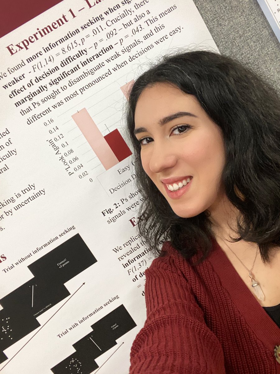 First poster presentation: DONE ✅
<a href="/ExpPsychSoc/">Experimental Psychology Society</a> conference was full of interesting posters! So exciting!!
#firststep #uncertaintylab