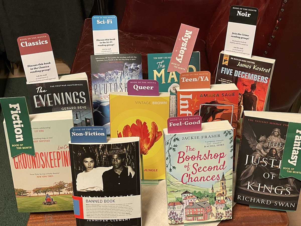 bookshop_se's tweet photo. New year, same old trusty bookshop.
Dare we suggest a New Yearโs resolution? How about trying our Books of the Month this year? 10 categories, many of which have matching reading groups - you know you want to! ๐๐
Enjoy! โค๏ธ๐ซ
@muninnherself
#GerhardReve
#LeeCole
#LucyKissick https://t.co/4slhjG9TWq