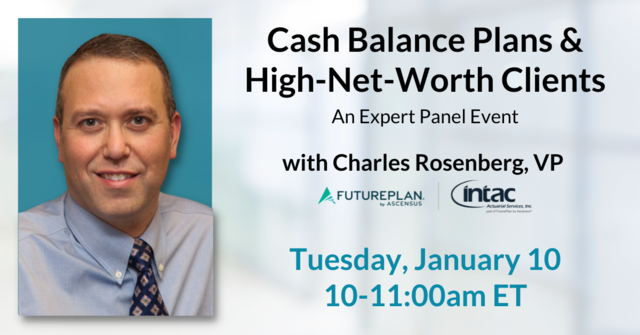 Next Tuesday: Expert panel discussion on how a #cashbalance plan can help financial advisors who work with high-net-worth individuals. Register for this free webinar at bit.ly/3PF9U8J.
#financialadvisors #webinar #intacfutureplan