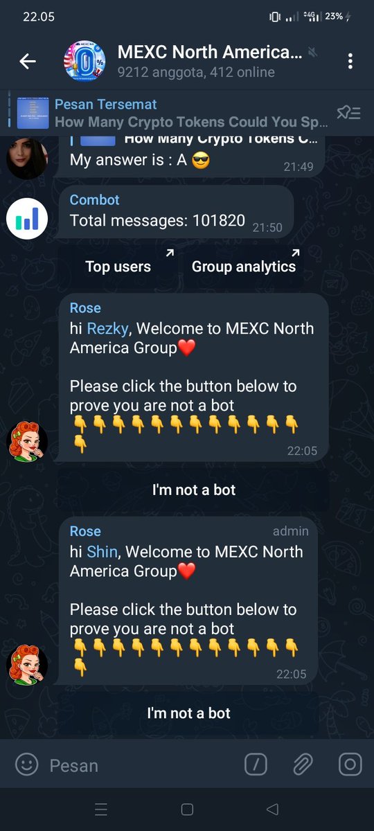 Packer223's tweet photo. @MEXC_NA Uid : 11862644
TG : @bukanbatang22 
Answere : A (five)

I am very interested in this #Giveaway. Hopefully can win this #Giveaway. Thank you very much for all team.

@jiehaowo
@ojasbird
@crisnafiqri1302 https://t.co/8MsLU4jhlt