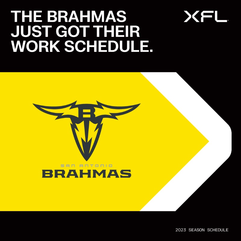 UFLBrahmas's tweet photo. We rise together. We rock forever.

🤘 OUR 2023 SCHEDULE IS HERE 🤘