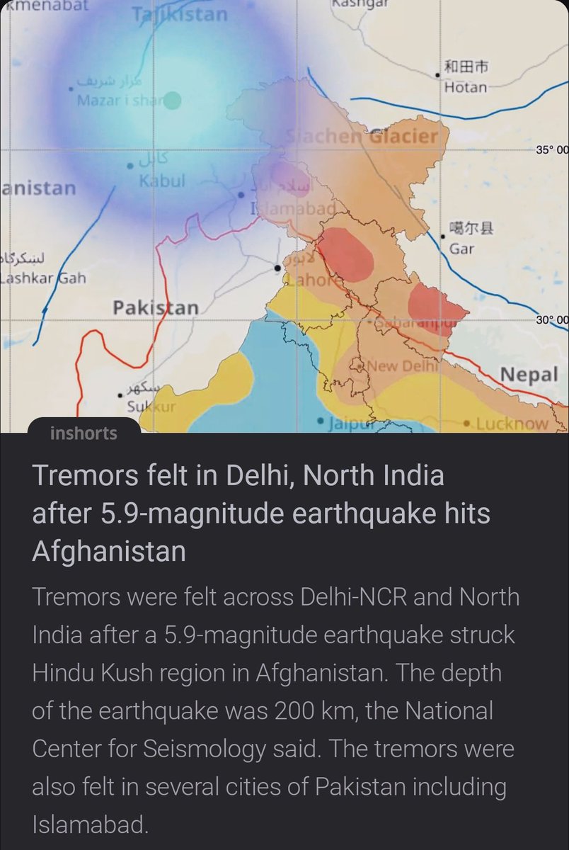 muskansd980's tweet photo. #Earthquake #delhi #magnitude #Afganistan #earthquake #india #northarea #northernregion https://t.co/sa6cfES4nc