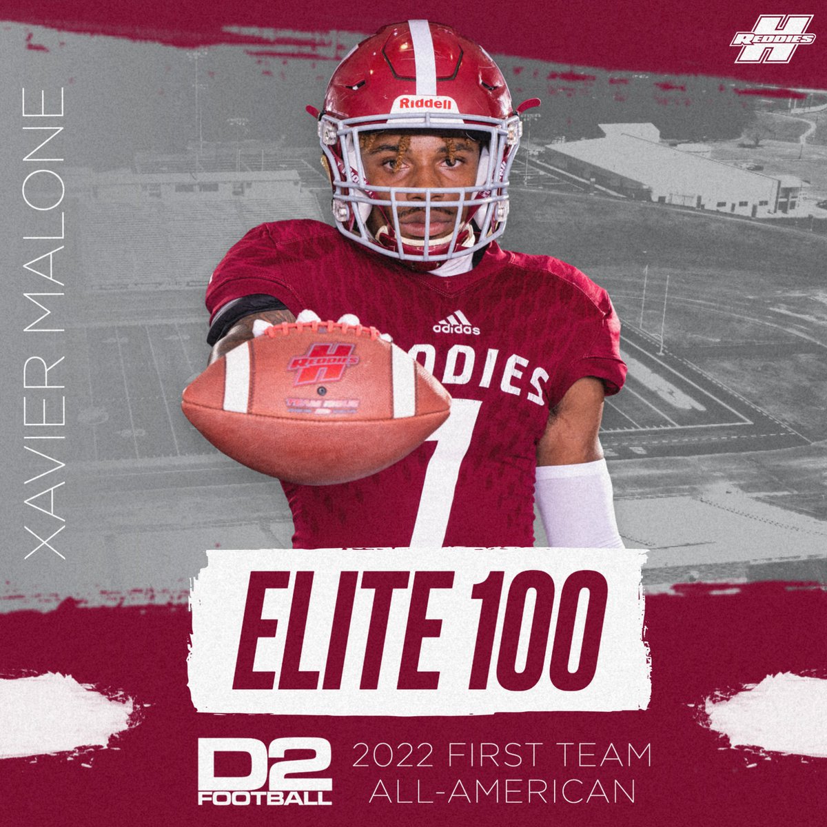 ReddiesFB's tweet photo. Make it ✌️ All-American honors for our guy @XavierMalone5!

📝 - https://t.co/qbbSrwqVFE

#CodeRed https://t.co/WhWbPB9eI4