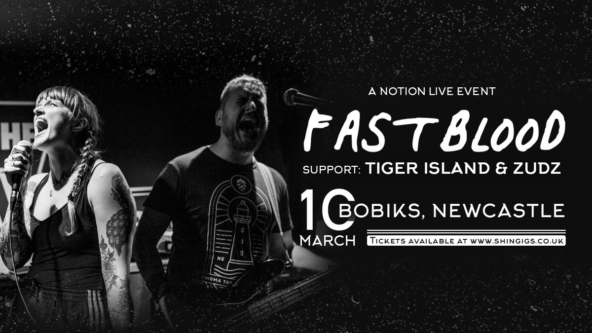 First gig announcement of 2023!

Newcastle, we're coming for ya!

Friday 10th March with Fast Blood and Zudz at <a href="/BobiksNcl/">Bobik's</a>  – expect big riffs, big drums and big punk rock feelings.

Tickets at shindigs.co.uk