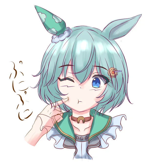 #ウマ娘 #セイウンスカイラフ絵ぷにぷにセイちゃん 