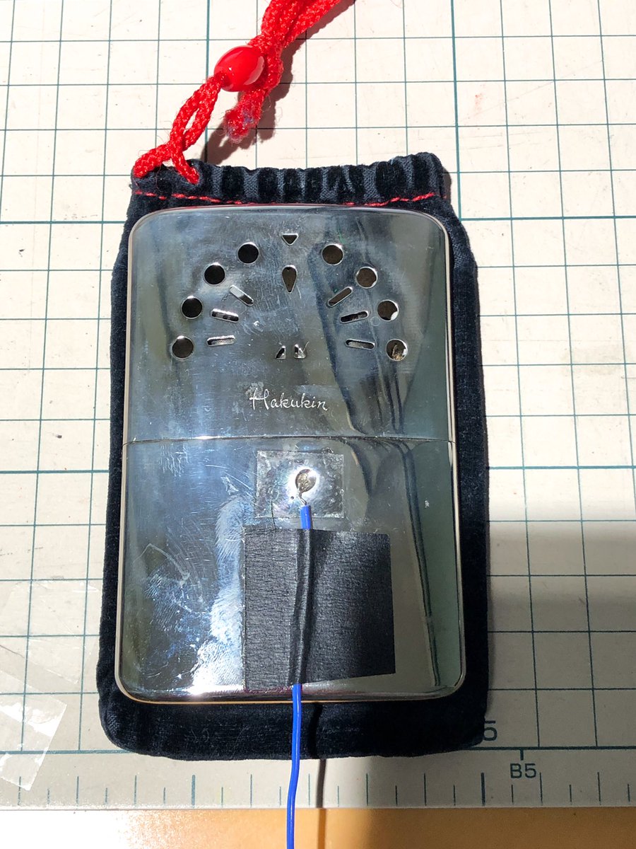 technics009's tweet image. 不調だったハクキンカイロBMの火口をダメ元である方法で復活させた。所要時間は1分程度。そこで熱電対温度計で温度を測定してみた。ベンジンは9cc(計量カップの半分)で持続時間は6.5時間で燃費は取説値より悪い。最高温度は92℃、平均温度は65℃。
#ハクキンカイロ