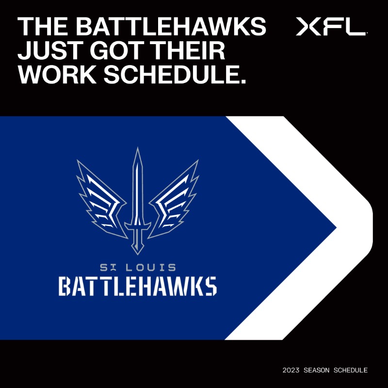 BattlehawksUFL's tweet photo. We're Ready St. Louis ⚔️