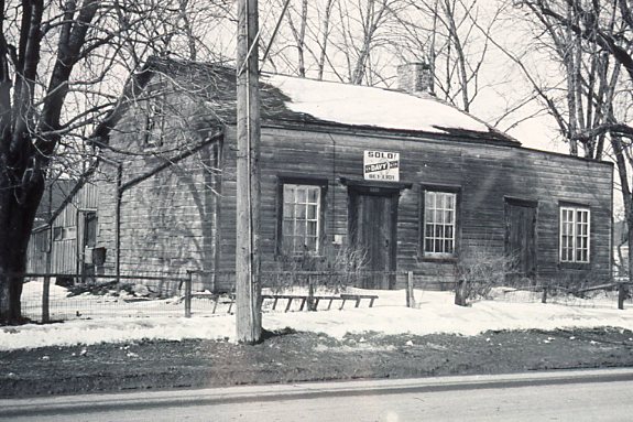 It's #ThrowbackThursday! Here's our 1858 Flynn Family House in its original Newtonbrook location (Yonge Street, now North Toronto) in the 1950s! We have the Flynn family's original Boot and Shoe shop here at the village as well!

#HistoricalToronto #BlackCreekPioneerVillage #TRCA