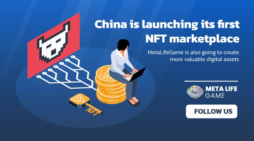 _Metalifegame_'s tweet photo. The adoption of #NFT is rising. 
#China is launching its first NFT #marketplace.
We are also going to create more valuable digital assets in #MetaLifeGame each parcel is an NFT that can be purchased, sold, staked, &amp; developed.
Each parcel is mapped to land on the original #Earth. https://t.co/d9uDkQJsTc