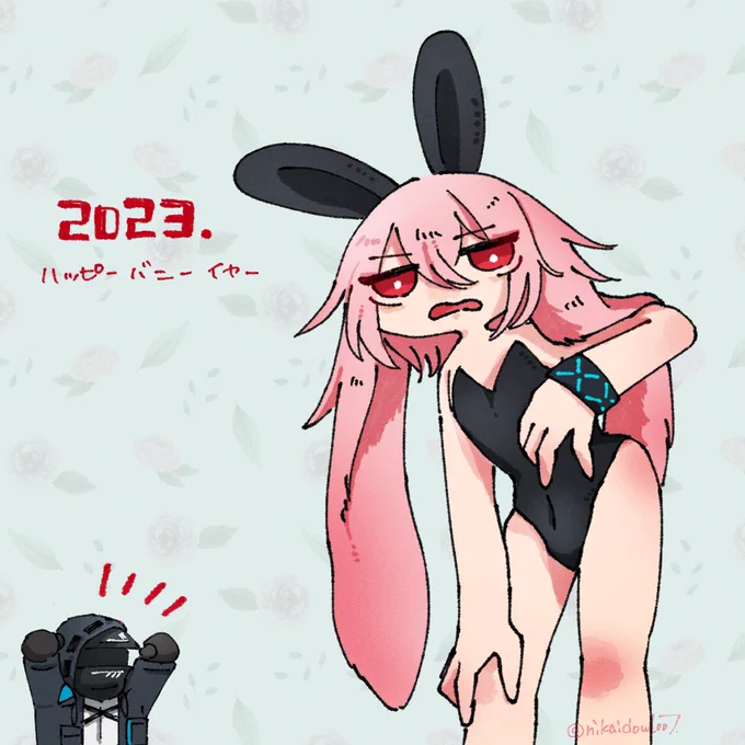 新年 安易にアンセルくん#アークナイツ #明日方舟 #Arknights 