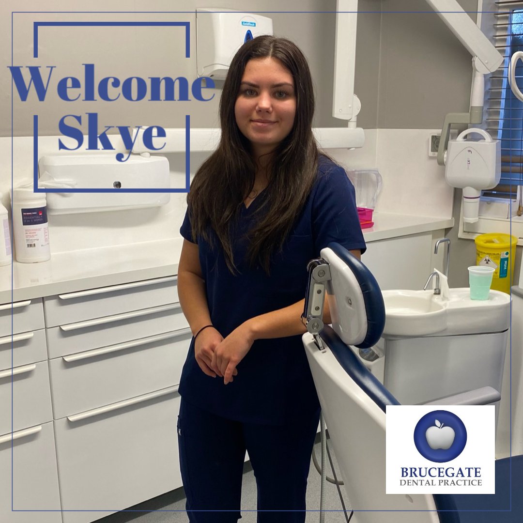 BrucegateDental's tweet photo. ☺️ New year and new faces. We’d like to give a warm welcome to Skye who joined us back in November. 
Skye has settled in to the team perfectly and is a natural Dental Nurse in the making. 🧚‍♀️
.
.
.
#Dentist #DentalNurse #DentistBerwick #BerwickUponTweed #Trainee #NewTeam https://t.co/HEQ0joOteS