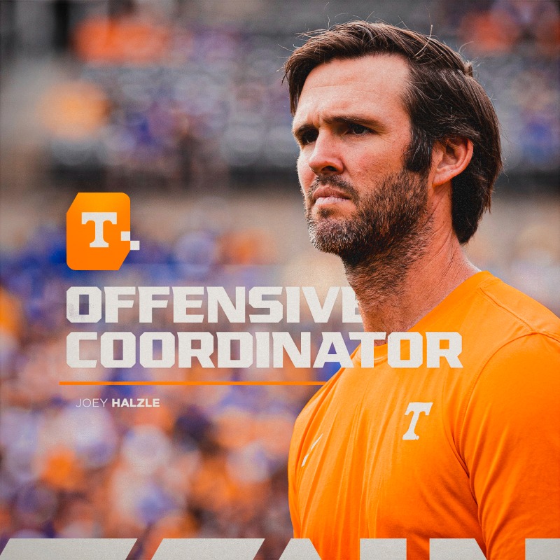 Vol_Football's tweet photo. Introduction not necessary.

The new Vols OC → @CoachHalzle