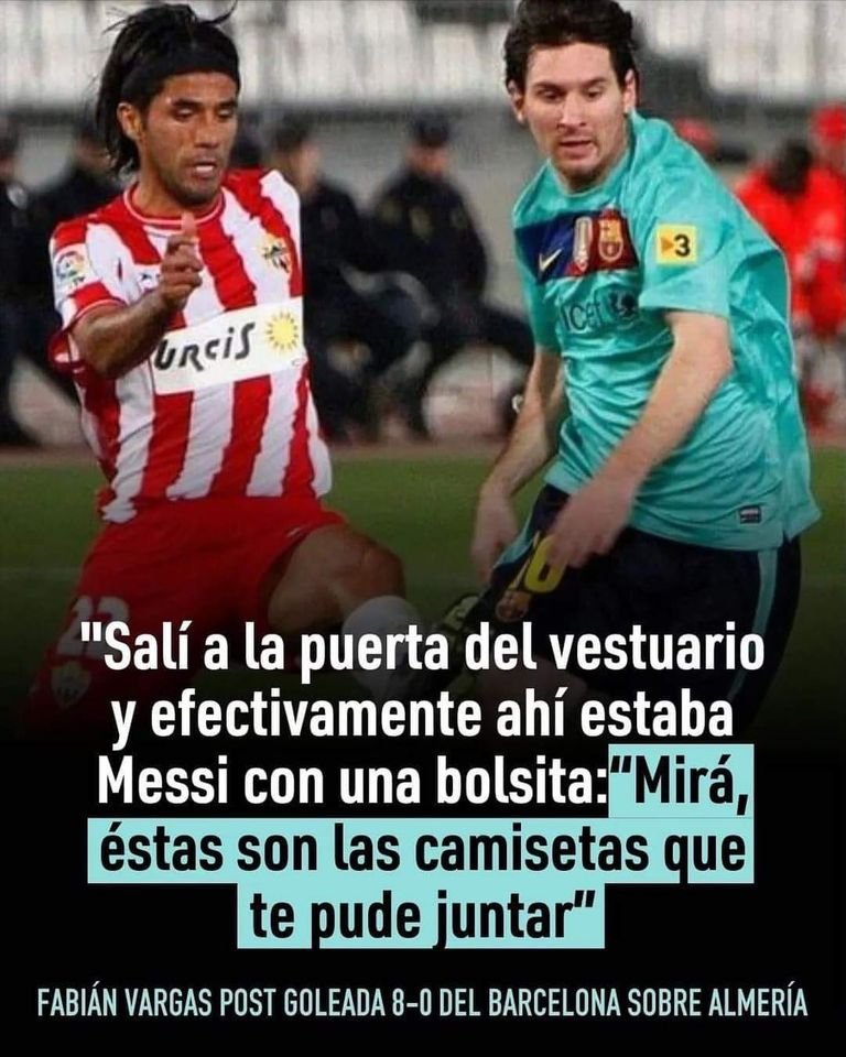 silverkaneart's tweet photo. Fabián Vargas y su anécdota con Lionel Messi: «Antes del juego unos amigos me habían llamado a pedirme mi camiseta para subastarla en beneficio de los damnificados que había en Colombia a causa de las inundaciones que ocurrieron ese año. (sigue) https://t.co/SKJXVGS3oi