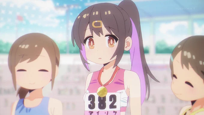 陸上着えちち #onimai #tokyomx 