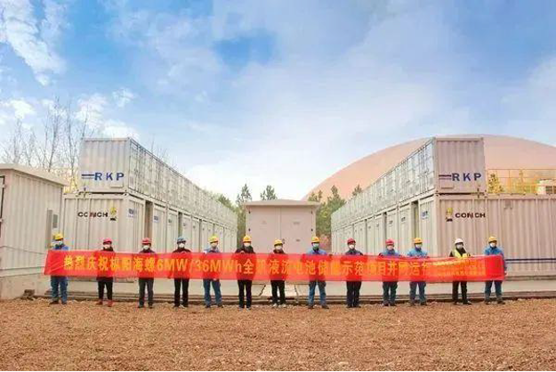 LPVanadium's tweet photo. #Vanadium demand driven by energy storage🔋

The industry's largest user-side #VRFB energy storage demonstration project (6W/36MWh) was successfully connected to the Chinese grid in late December by Zongyang Conch.

A system of this size requires ~330 tonnes of V2O5. https://t.co/2o6ZxLa9bZ