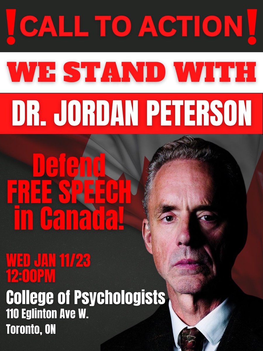 StaceyKauder's tweet photo. See you there #canada #ontario. YOUR SILENCE WILL NOT SAVE YOU. #WestandwithJordan https://t.co/8RibtMOTTx