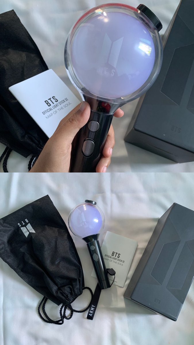 akuhaninuuu's tweet photo. WTS ‼️WANT TO SELL
LightStick BTS ver. SE
400K
✅ Good Condi
✅ LS only + Box (bonus batrei)
Dom Blitar - Jatim
Bisa Oren 🤘🏻
#armyboms #ARMYと繋がりたい #lightstickbts #zonauangᅠ https://t.co/SKuCMRWEfZ