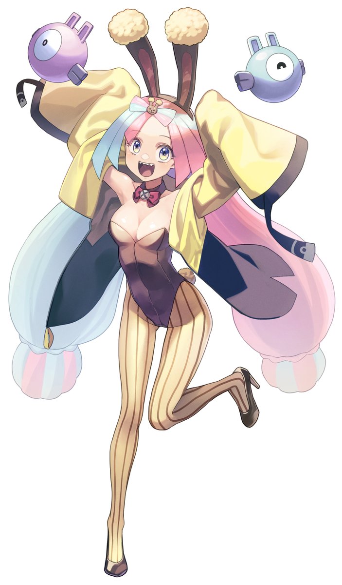 配信で描いたナンジャモバニー（ミミロル仕様） #ポケモンSV #ナンジャモ