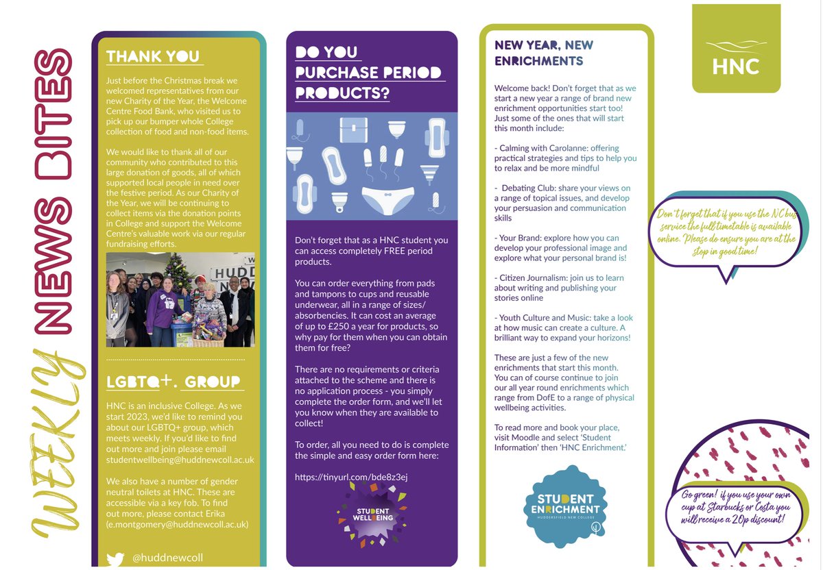 HNC on Twitter "Our first edition of Moodle News Bites for 2023 is now