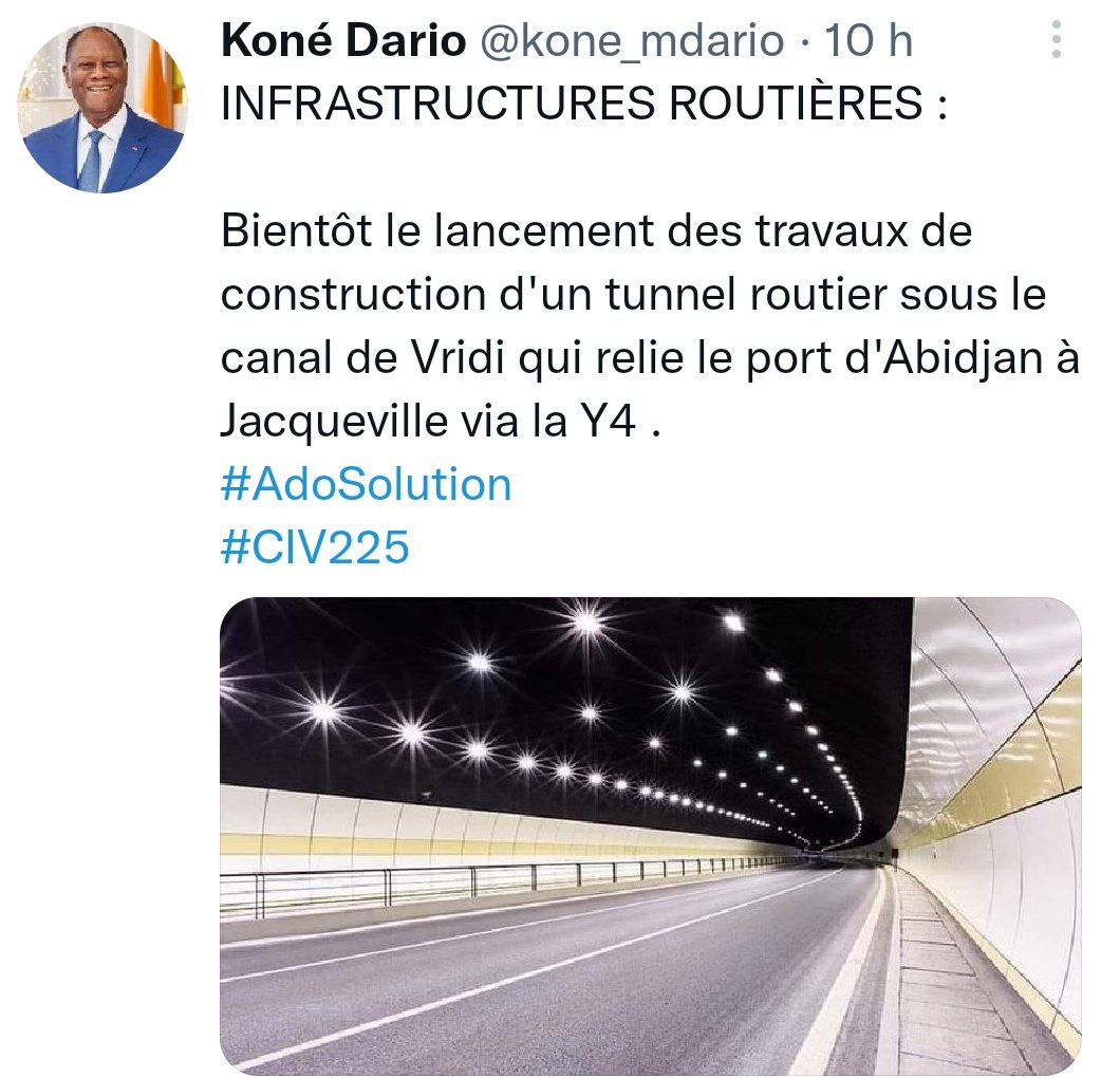 Allô président <a href="/FA_Touadera/">Faustin-Archange Touadéra</a> 😂😂
Les infrastructures modernes c'est ça. Et non la vidange sur les routes de Bangui 😡. Nous peuple centrafricain ne méritons pas ça