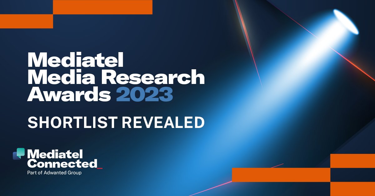 AdwantedUK's tweet photo. The results are in... 
Thank you to everyone who entered the 2023 Mediatel Media Research Awards. The incredible quality of entries this year made shortlisting extremely difficult but the judges have spoken and we can now reveal who made the cut https://t.co/jrBGBO0kej https://t.co/iAVj0xITuR