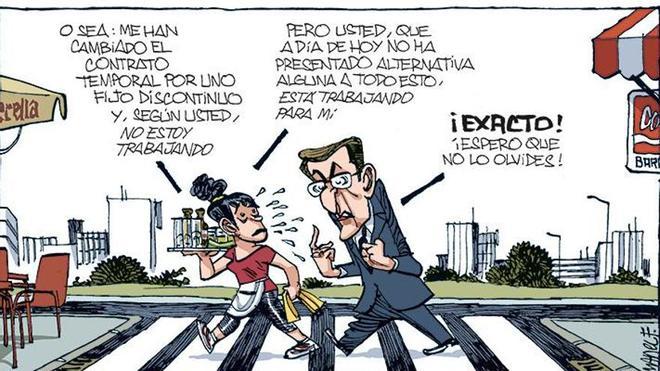 dete2666's tweet photo. La viñeta de #ManelFontdevila.
Ahí os la dejo.
Está la realidad y está la "realidad alternativa" de Feijóo, al más puro estilo trumpista. https://t.co/bKkNADbakn