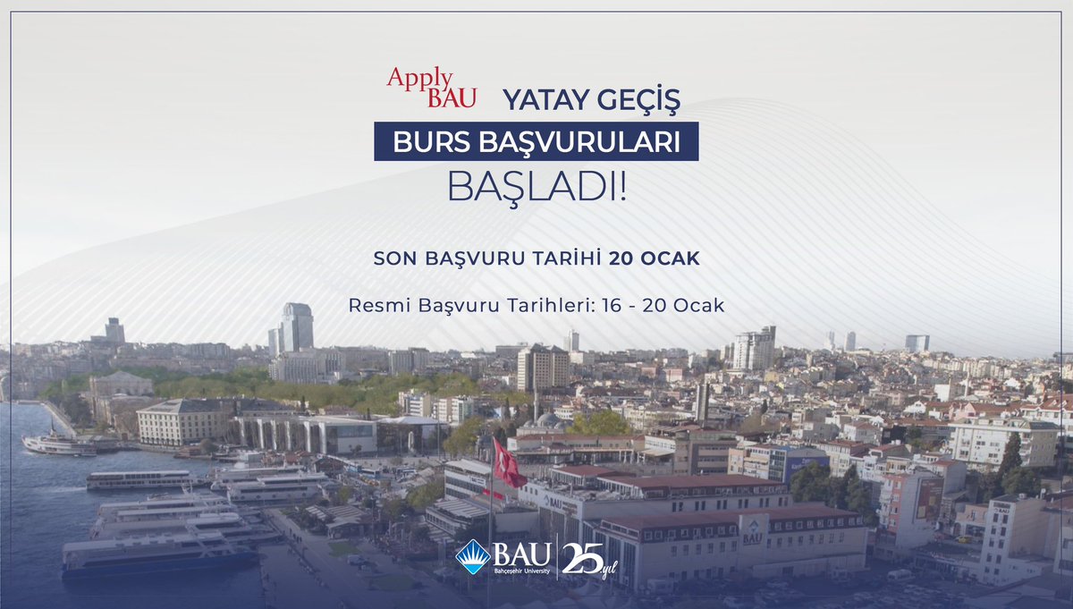 Bahçeşehir Uni (BAU) tweet media