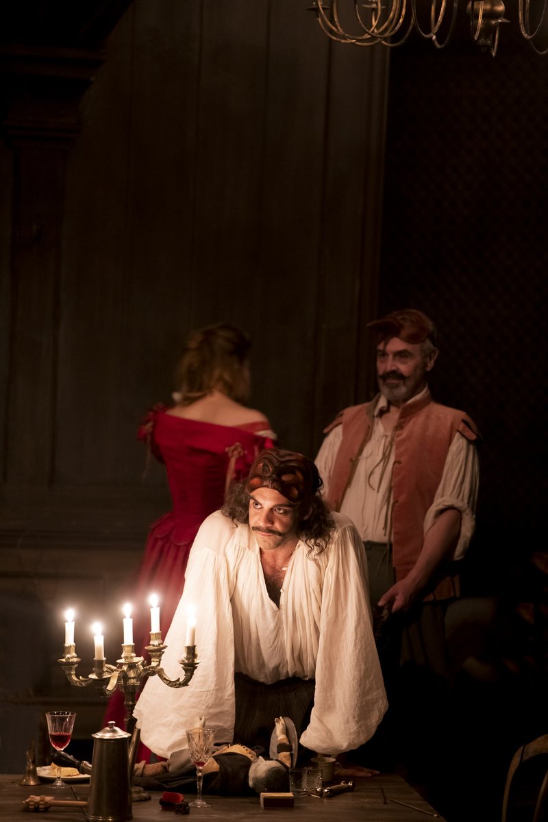 Le 400e anniversaire de la naissance de Molière continue d'être célébré sur <a href="/CultureboxP/">Culturebox Pro</a> avec la diffusion le 15 janv 21H15 de "Jean-Baptiste, Madeleine, Armande et les autres.." le spectacle dédié à la troupe de Molière signé Julie Deliquet à la <a href="/ComedieFr/">Comédie-Française</a> Crédit B. Enguérand.