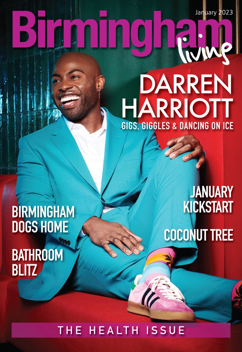 Happy New Year Bab! Our gift to you is the Jan issue hot off the press featuring funny man and @dancingonice newbie @DarrenHarriott as he  manoeuvres his size 14's around the rink and plans a move back to the Midlands.

Pick up your free copy in Brum or brumliving.co.uk