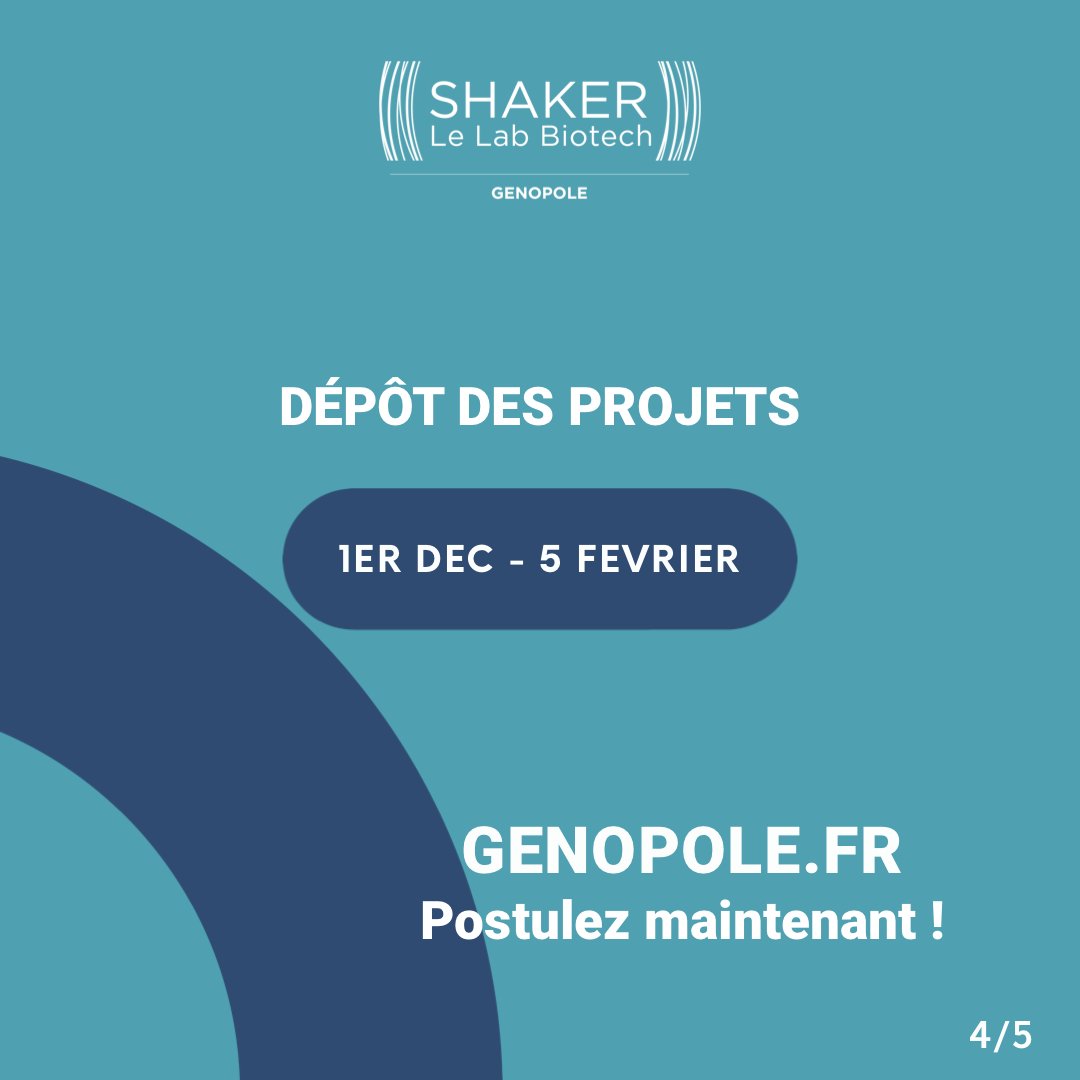 Genopole's tweet photo. #ShakerLabBiotech 🧑‍🔬
Ils ont osé se lancer pour devenir #bioentrepreneur !
Retrouvez 2 #SuccessStory du programme Shaker. Et si vous aussi vous portez un projet #biotech innovant, lancez-vous dans l'aventure de l'#entrepreneuriat ➡ https://t.co/v7SwMIyb86. https://t.co/Pv2XF0Nr7o