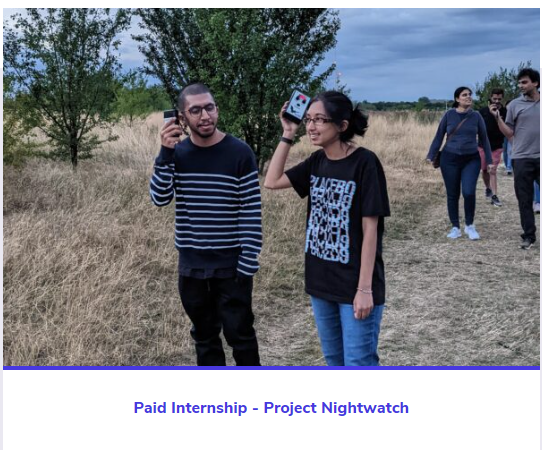 #Vacancies @_BCT_ : - Paid internship for #ProjectNightwatch, aimed to ensure that everyone can access the benefits of connecting with nature, particularly those from urban & ethnic minority communities. Application deadline is 9am 31st January. More info: bats.org.uk/the-trust/jobs…