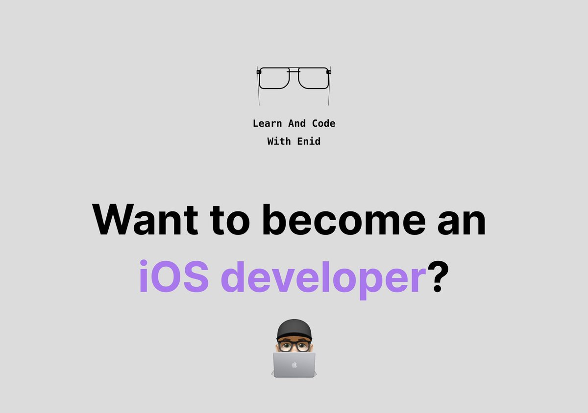 ios_dev_alb's tweet photo. Interested in learning iOS development in 2023? 👩‍💻👨‍💻

Here are some tips for you👇 https://t.co/LYpl3Oegtx