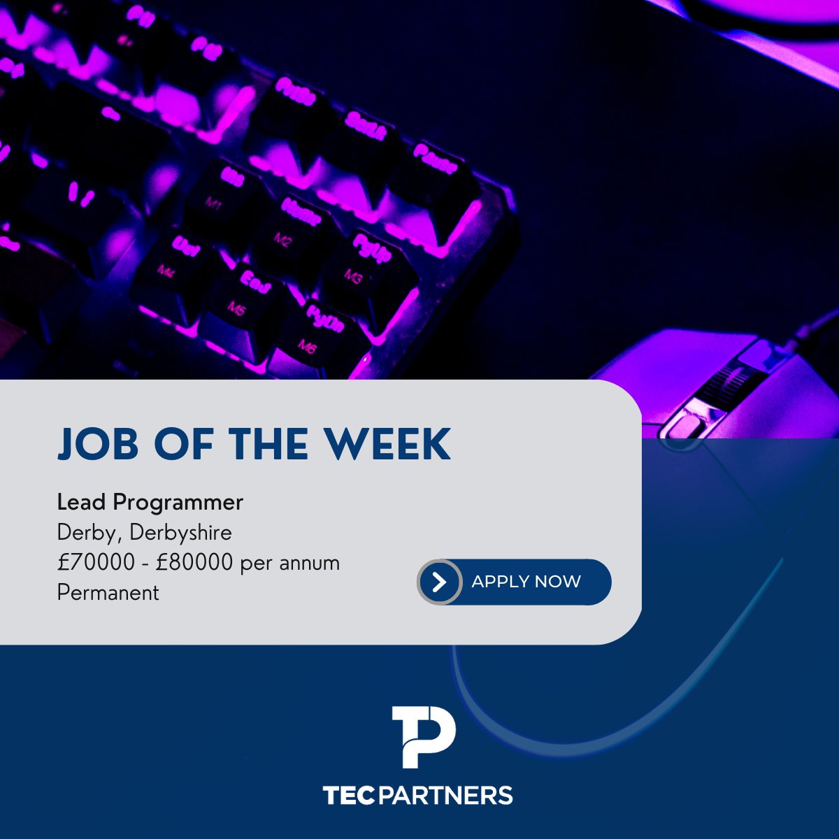 TecPartners's tweet photo. Our client is looking to hire an experienced Lead Programmer to join our team on their exciting AAA project.

Find out more here - https://t.co/6WuJpuzjbp

#TECPartners #TechJobs #GamingJobs #JobSearch #JobHunt #Gaming #GameDevelopment #Programming #LeadProgrammer https://t.co/Hl0nn2EiNv