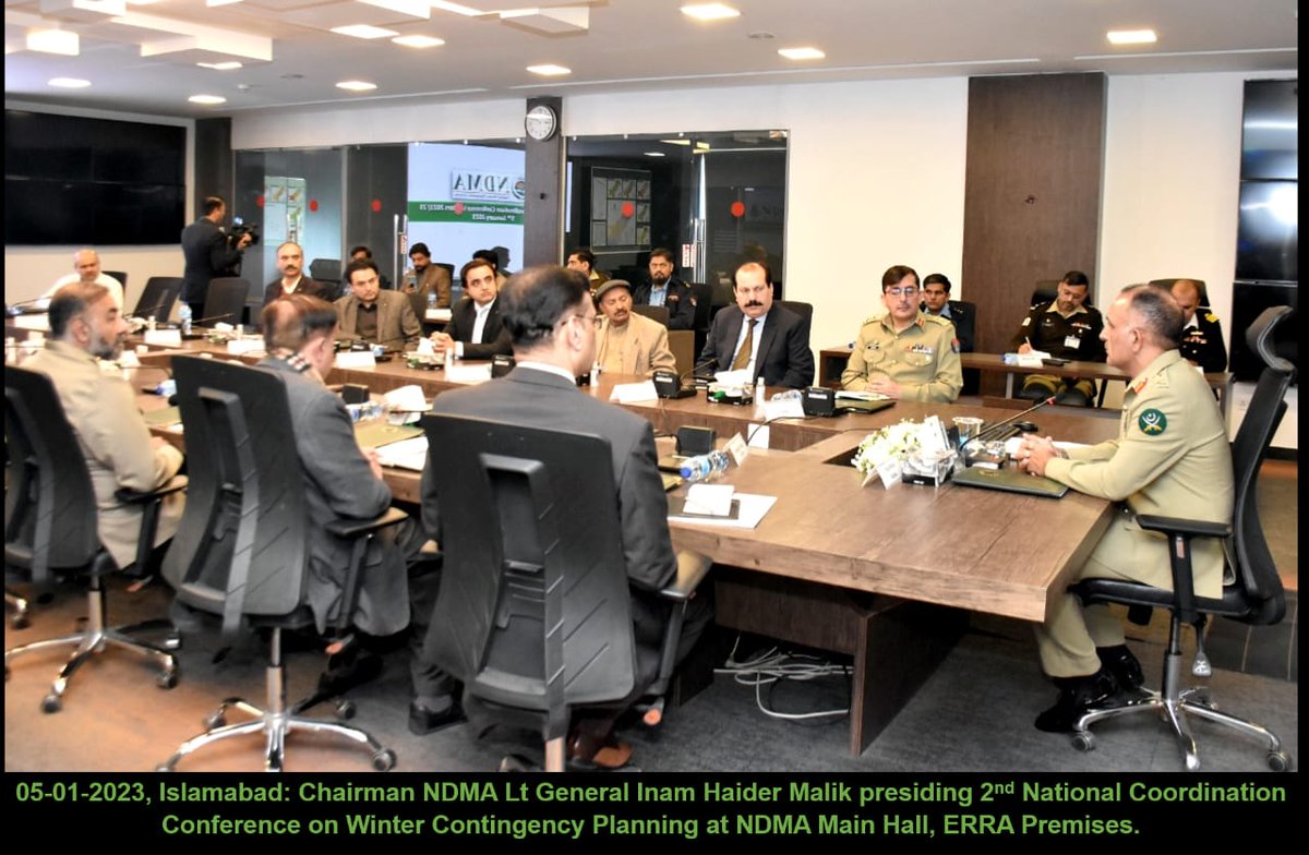 NDMA Held 2nd National Coordination Conference for Winters Contingencies  with Key Stakeholders. cms.ndma.gov.pk/news/january-0…