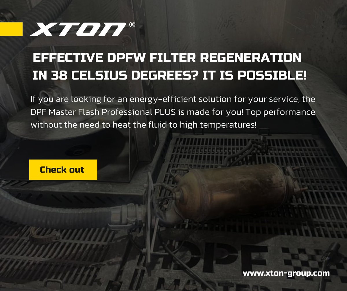 xtongroup's tweet photo. The ideal solution for tough times in the automotive industry. Our #XTON® DPF Master Flash™ series diesel particulate filter regeneration machines are the perfect balance between uncompromising performance and power consumption.

💻 Find out more at: https://t.co/dAzvLFXVqX. https://t.co/Af2tWxAyPj